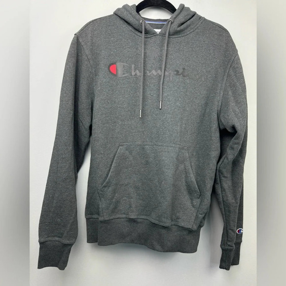 Champion Gray Hoodie pullover sweatshirt size Small - Picture 1 of 6